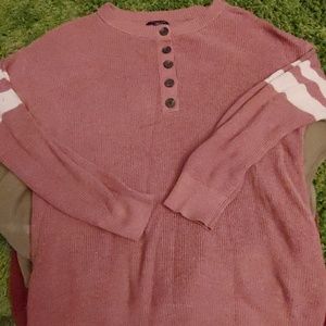 Henley Sweaters 1 Ribbed